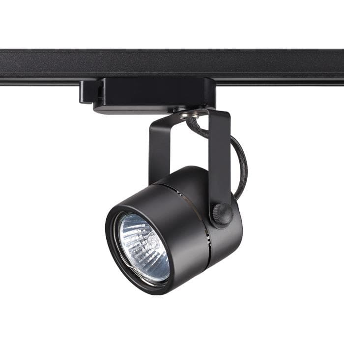 Novotech 370427 NT19 188 черный Трековый светильник IP20 GU10 50W 220V PIPE