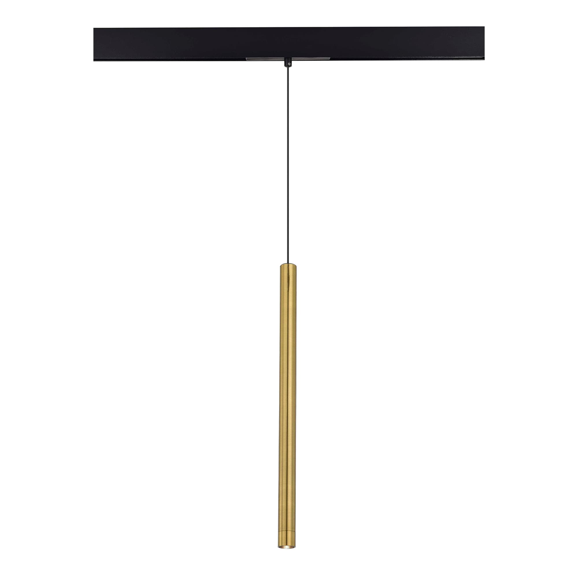 ST LUCE ST682.346.07 Магнитный трековый светильник Золотистый LED 1*7W 4000K 450Lm Ra90 36° IP20 D32xH307 48V
