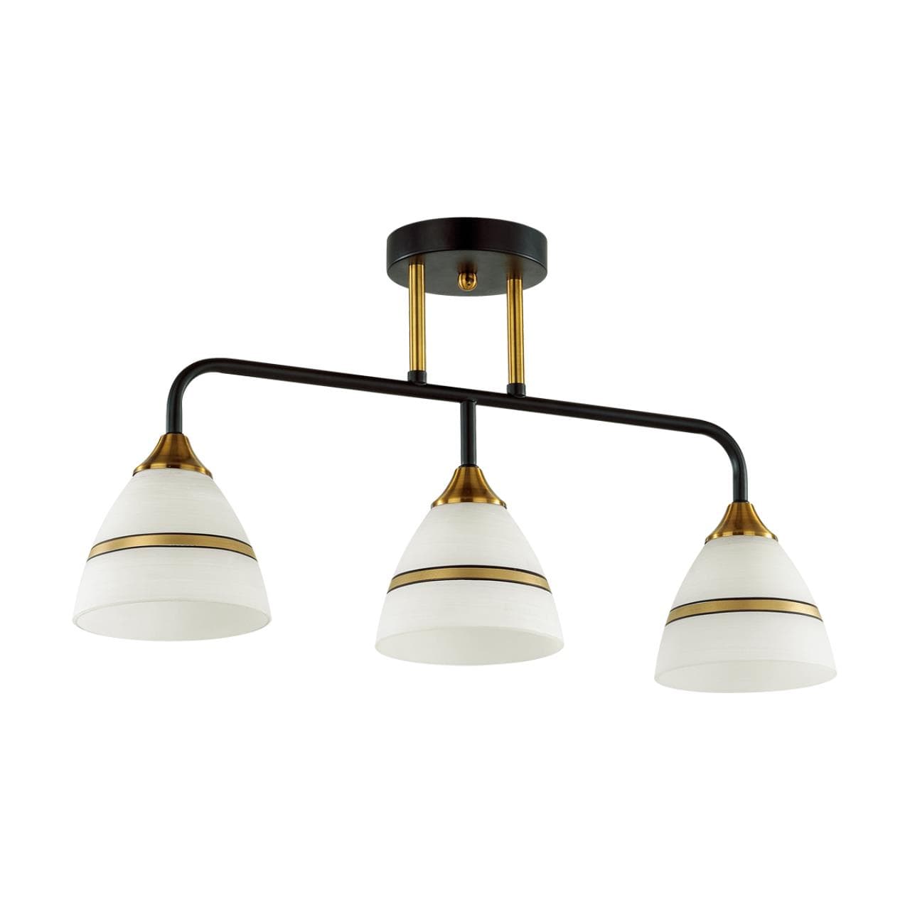Lumion 5214/3CA COMFI черный, бронзовый Люстра потолочная E27 3*60W 220V NETTIE