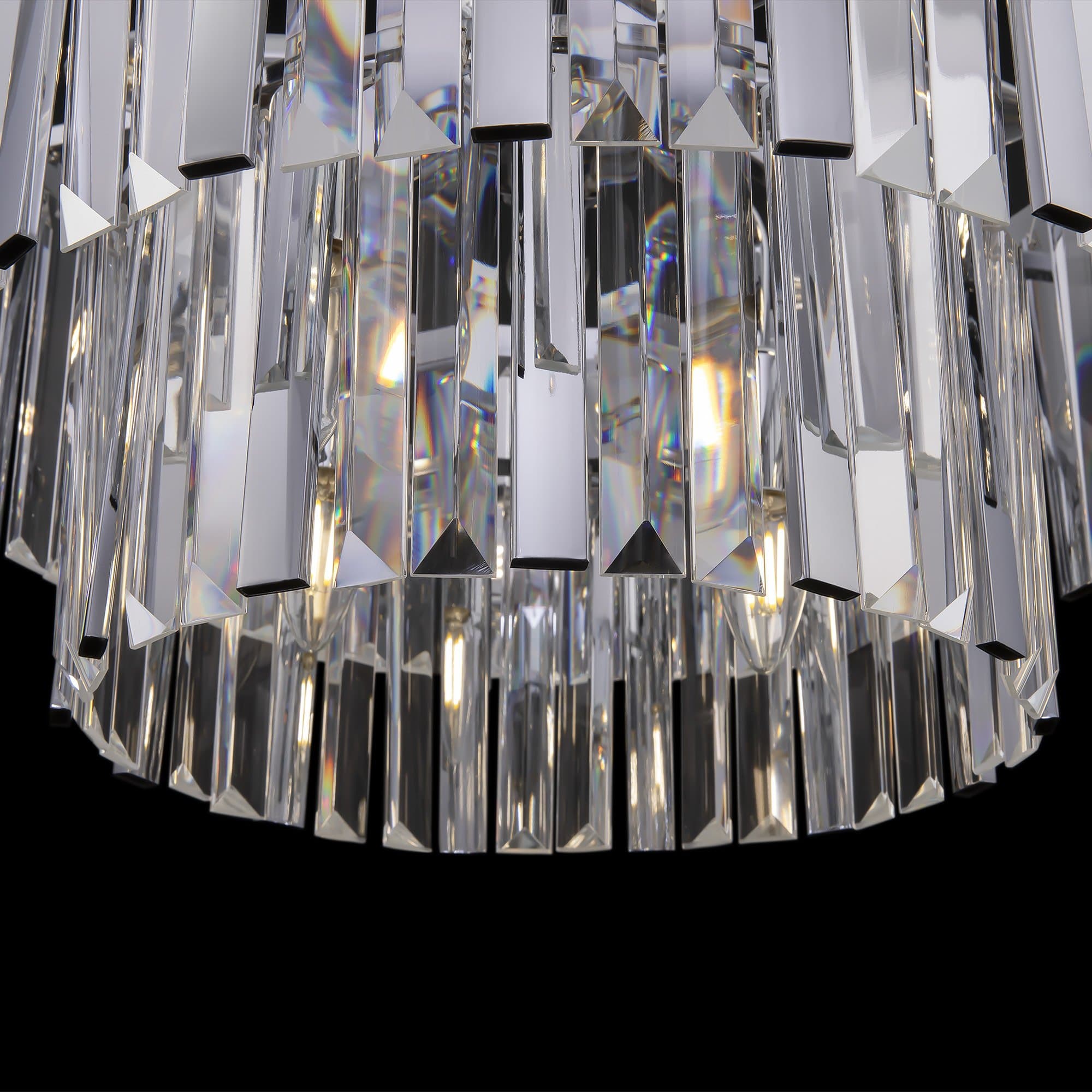 Freya Crystal Market Хром Люстра FR11001PL-08CH — миниатюра 4