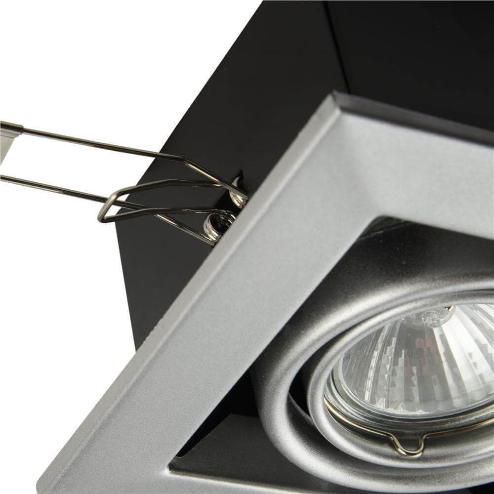 Maytoni DownLight Metal Серый Встроенный светильник 1xGU10 50W DL008-2-01-S — миниатюра 13