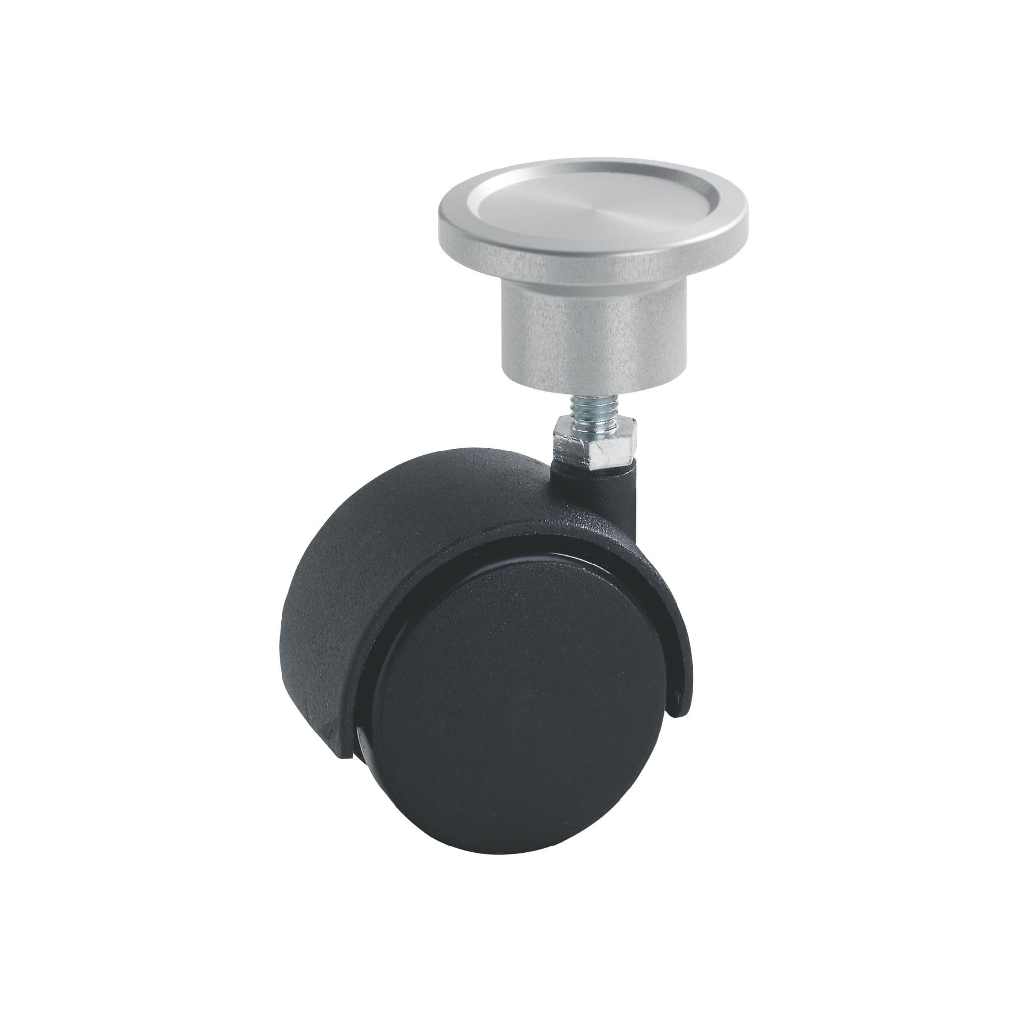 Legrand Комплект из 4 колес с держателем кабеля для мини-колонн (для монтажа с арт. 653086, 653087) 653088 — миниатюра 1