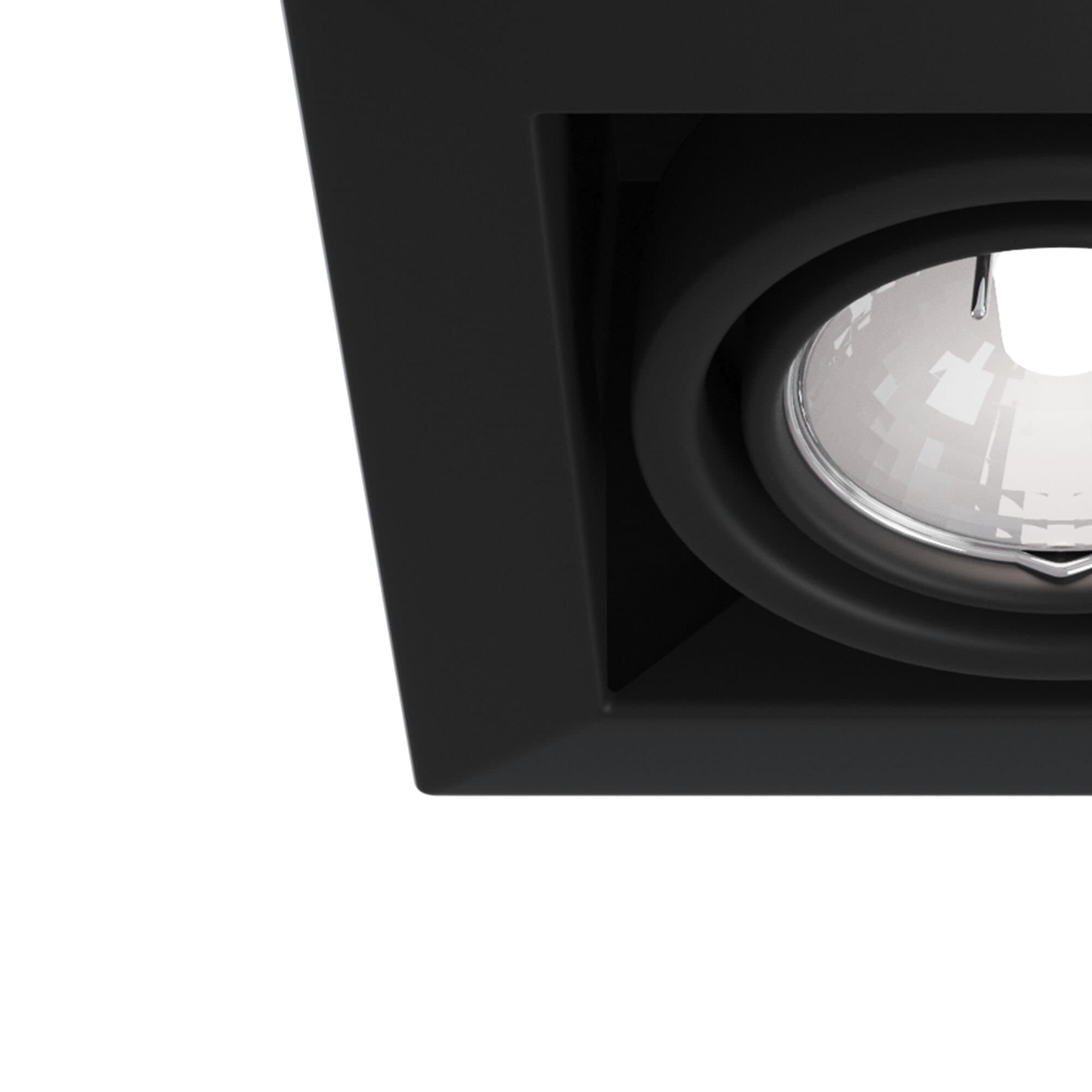 Maytoni DownLight Metal Черный Встроенный светильник 1xGU10 50W DL008-2-01-B — миниатюра 6