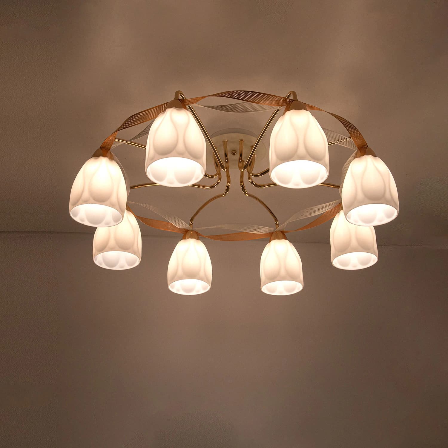 Citilux CL167181 Формула Белый+Золото Люстра — миниатюра 10