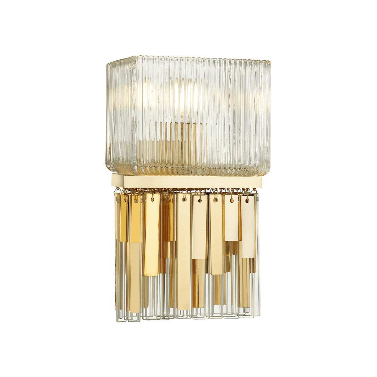 Odeon Light 4877/1W HALL ODL_EX22 59 золотой/прозрачный/стекло Бра E14 1*40W GATSBY — миниатюра 2