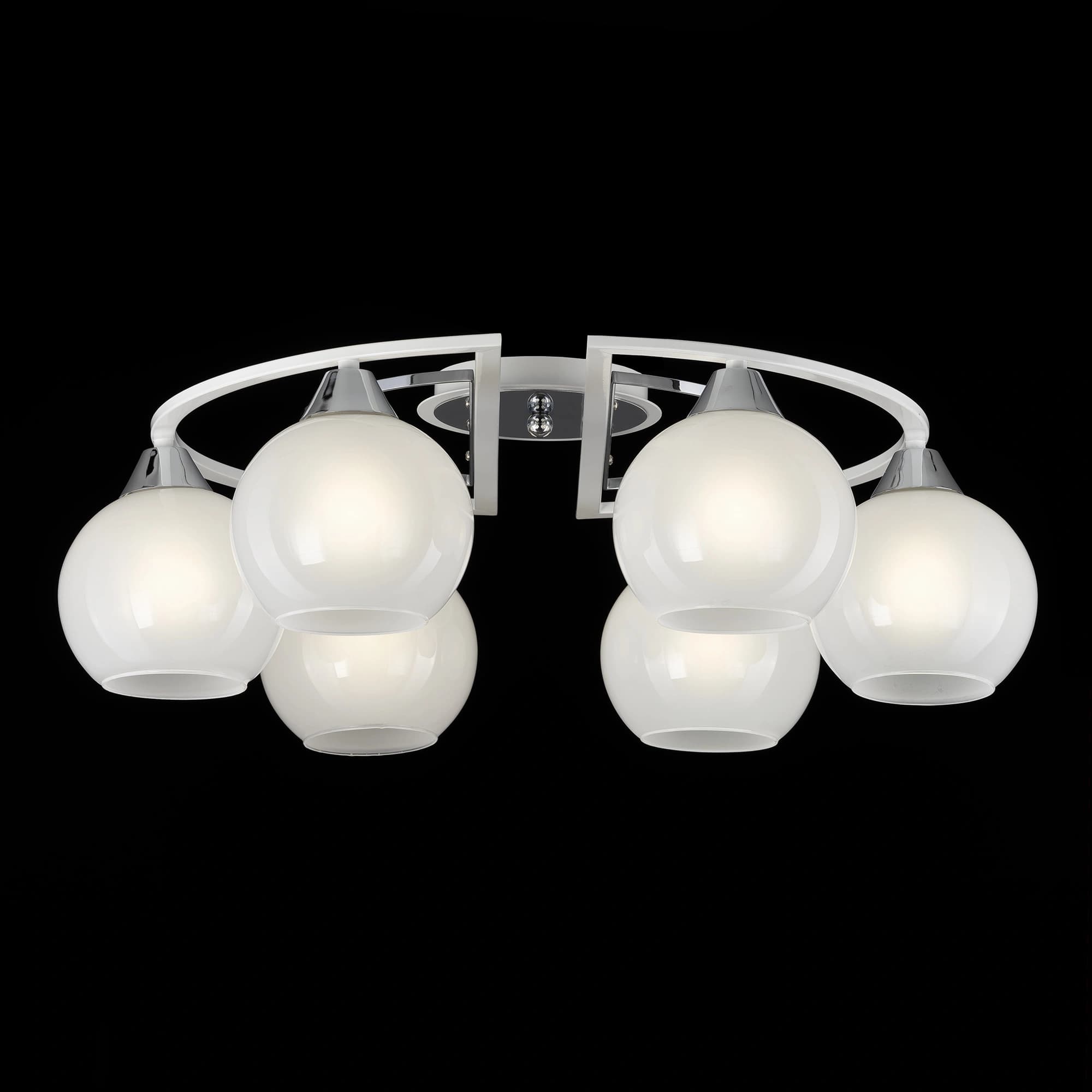 Citilux CL121160 Отто Белый+Хром Люстра — миниатюра 4