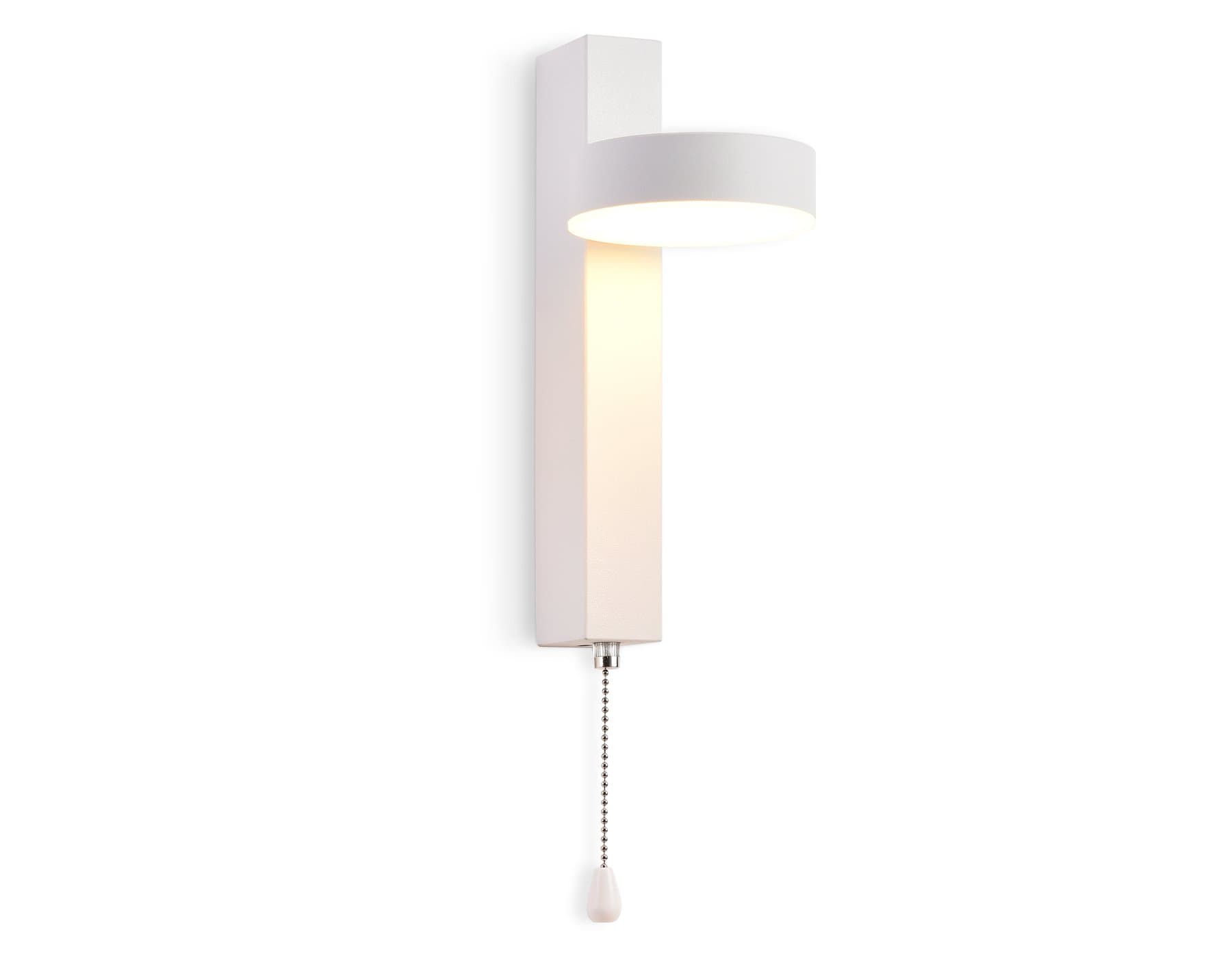 Ambrella Настенный светодиодный светильник с выключателем FW160 WH белый LED 3000K 6W 265*95*135 — миниатюра 1