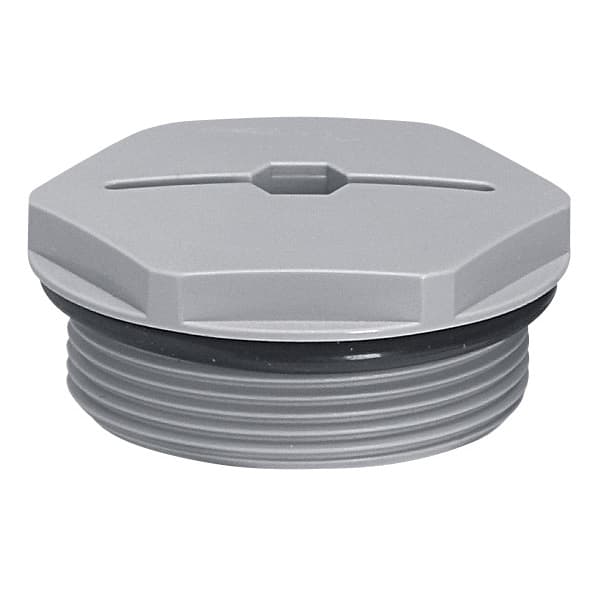 Legrand Концевая заглушка IP68 для PE ISO 40 RAL 7001 098047 — миниатюра 1