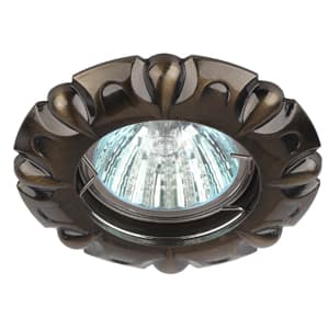 ЭРА KL66 SB Бронза Светильник литой MR16,12V/220V, 50W Б0021517