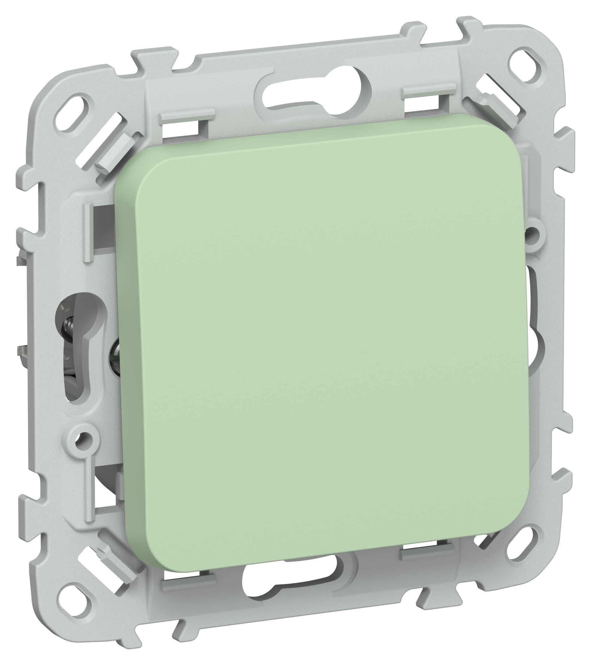 IEK FLITE Фисташковый Выключатель 1-клавишный 10А