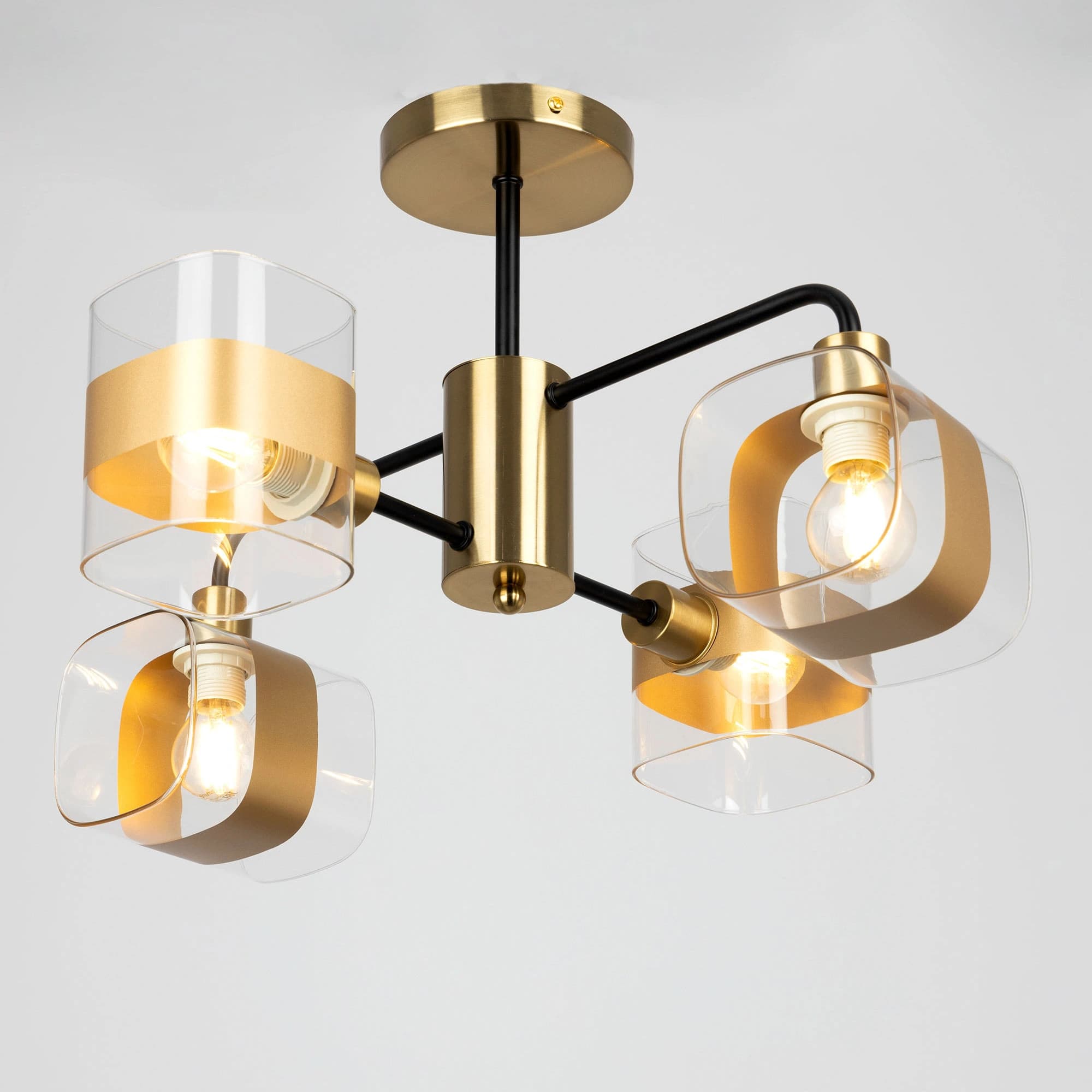 Citilux CL140141 Бертон Бронза+Черный Люстра — миниатюра 4