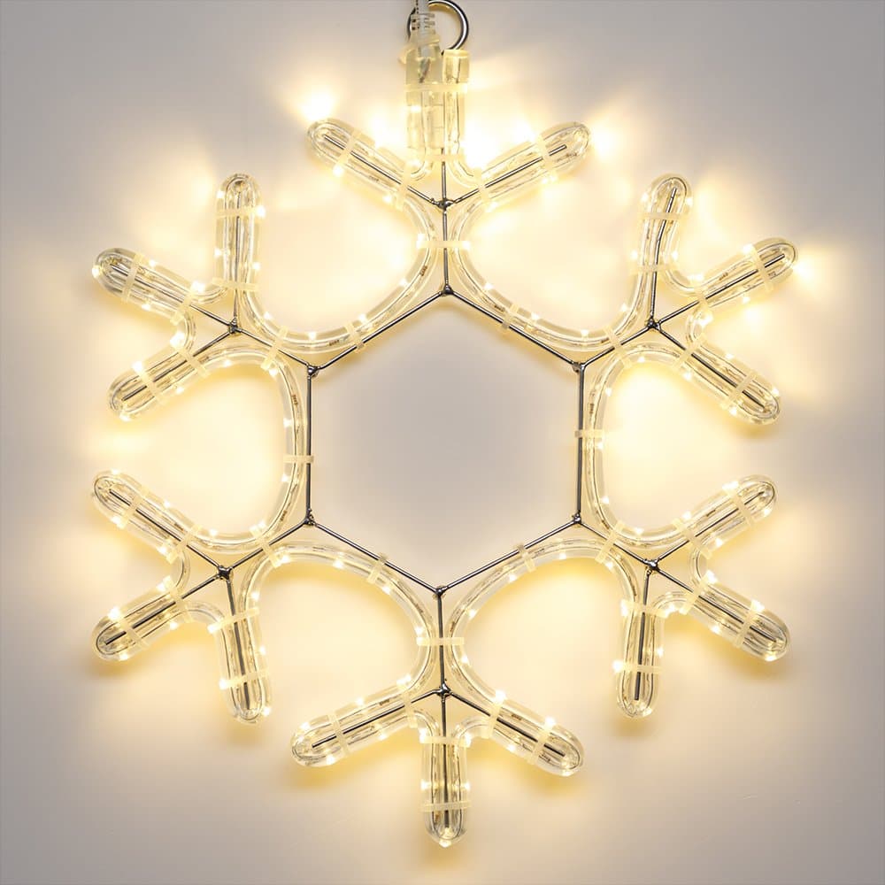 Arlight Фигура ARD-SNOWFLAKE-M7-450x375-126LED Warm (230V, 7.5W) (Ardecoled, IP65) 025315 — миниатюра 4