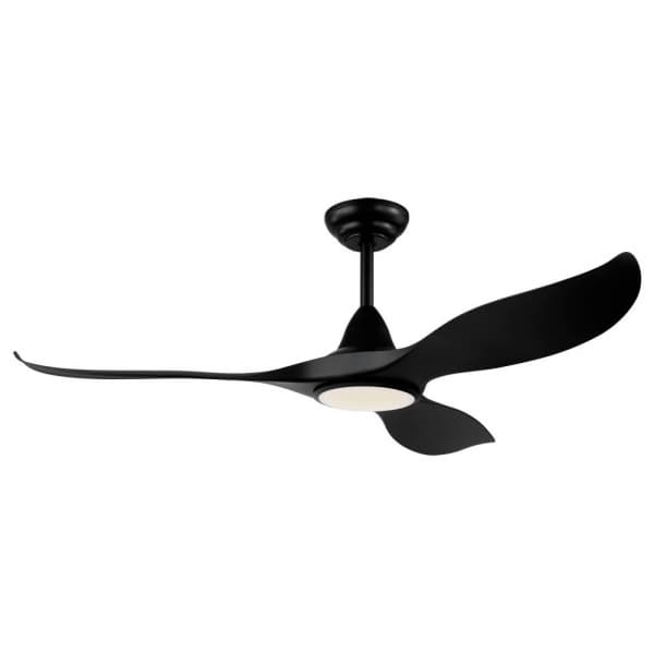 Eglo 35008 Вентилятор CIRALI 52, 1x15W(LED), ABS, черный матовый/акрил, молочный — миниатюра 1
