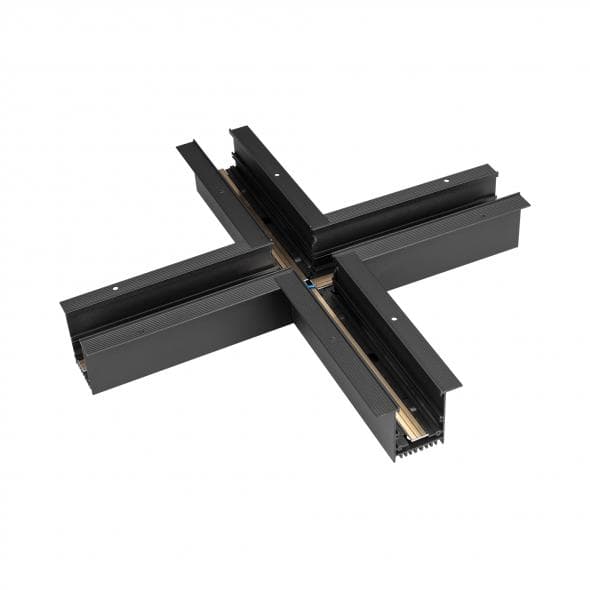 Arlight Коннектор крестовой MAG-CON-4560-F-X90 (BK) (IP20 Металл, 3 года) 026923