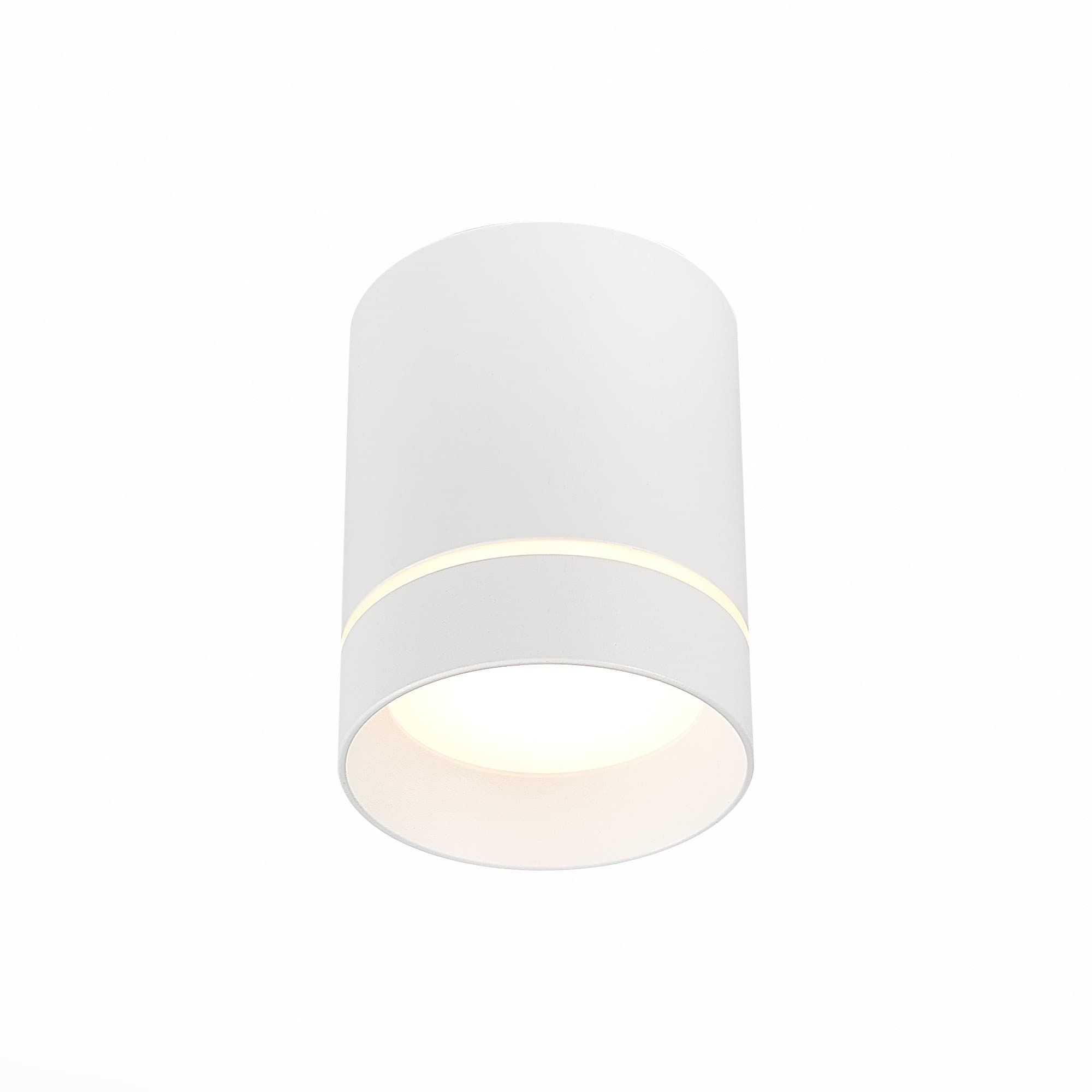 ST LUCE ST115.532.07 Светильник потолочный Белый LED 1*7W 3000K 490Lm Ra>90 120о IP20 D79xH100 170-240V