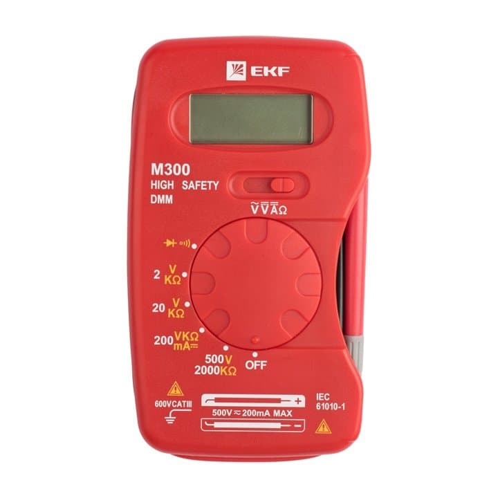EKF PROxima Мультиметр цифровой M300 Expert In-180701-pm300 — миниатюра 3