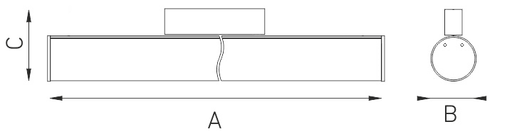 СТ T120 S LED 2250 3000K (38W) светильник — миниатюра 2