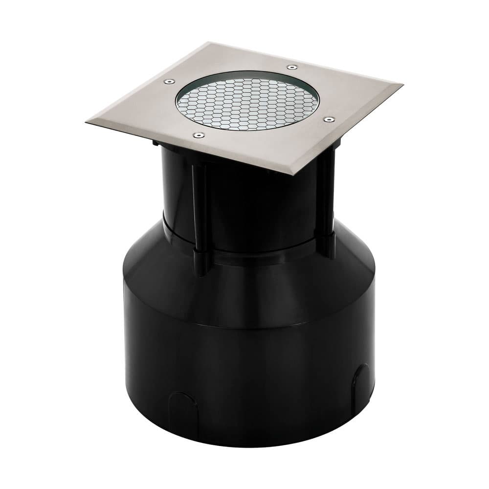 Eglo 62707 Уличный светодиодный встраиваемый спот RIGA 3 PRO, 18,5W(LED), 175x175, 3000 K, IP65, сталь, пластик