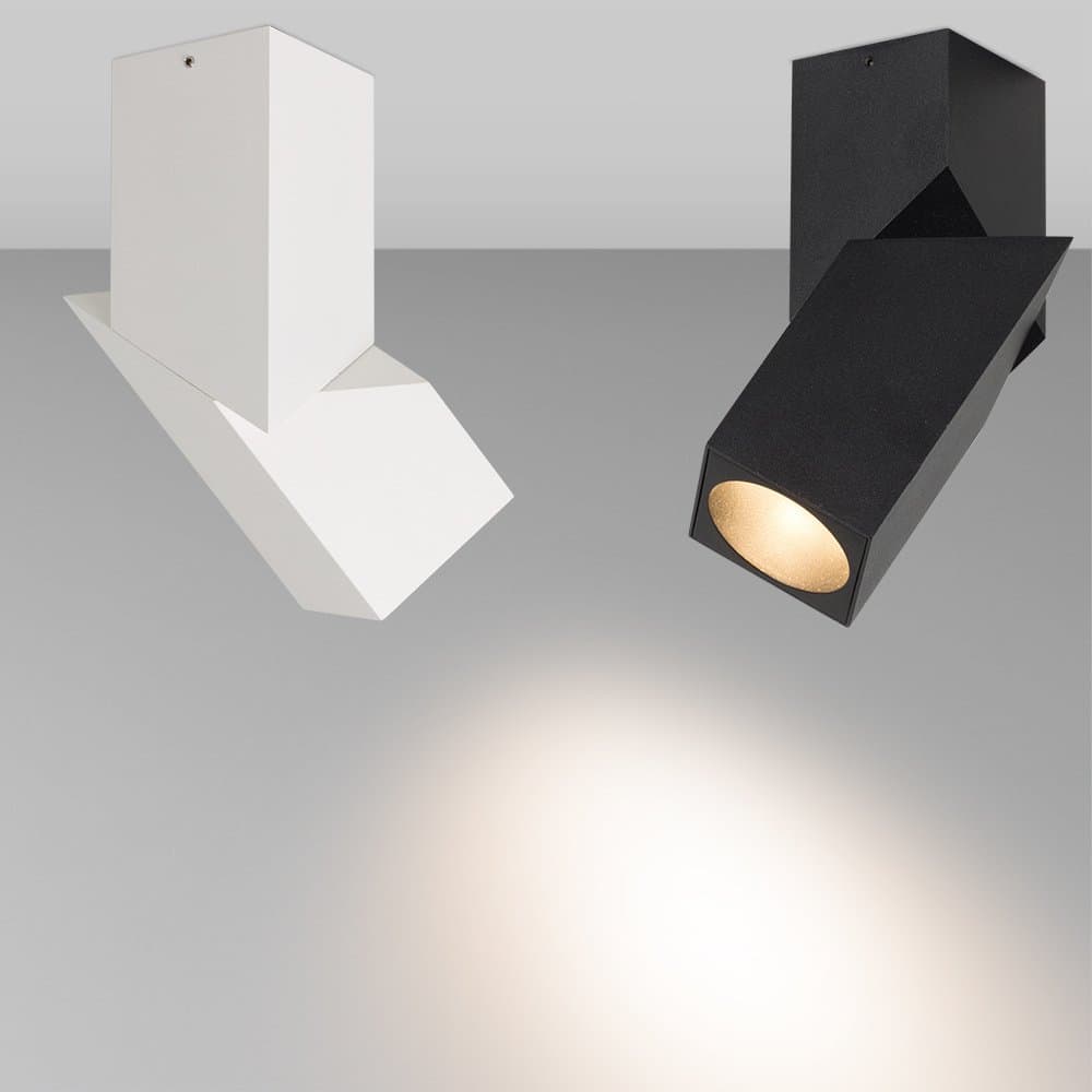 Arlight Светильник SP-TWIST-SURFACE-S60x60-12W Warm3000 (WH-BK, 30 deg) (IP40 Металл, 3 года) 026467 — миниатюра 6