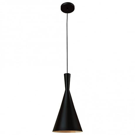 LOFT IT Светильник подвесной LOFT1843/C металл чёрный матовый /золото 1xE27 max 60W