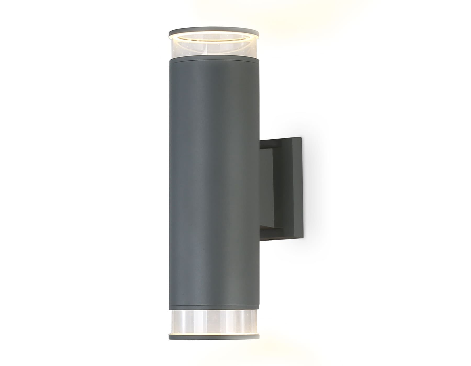 Ambrella Светильник уличный настенный архитектурный ST3820/2 GR/CL серый/прозрачный IP54 GU10/2 max 35W 310*90*160