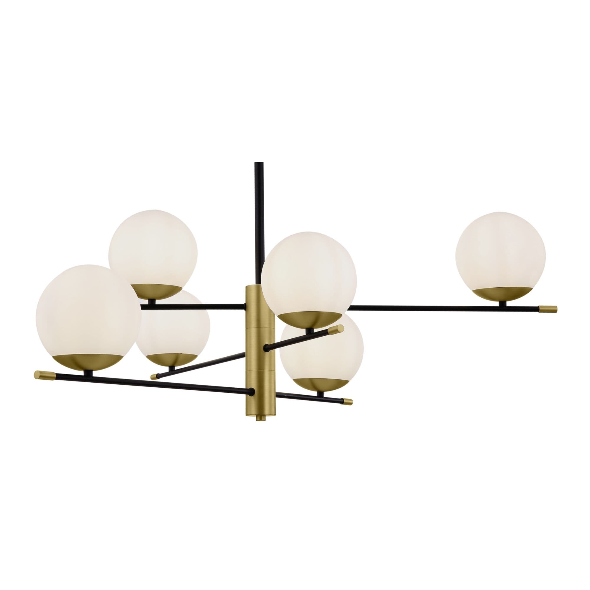 Maytoni Светильник подвесной Modern Nostalgia Матовое Золото MOD048PL-06G — миниатюра 3
