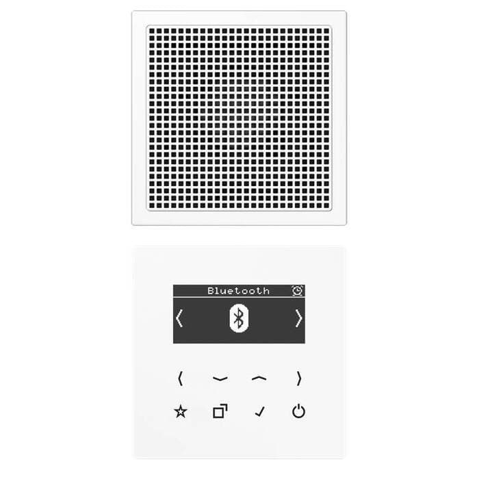 JUNG Цифровое радио DAB + с поддержкой Bluetooth DABA1BTWW