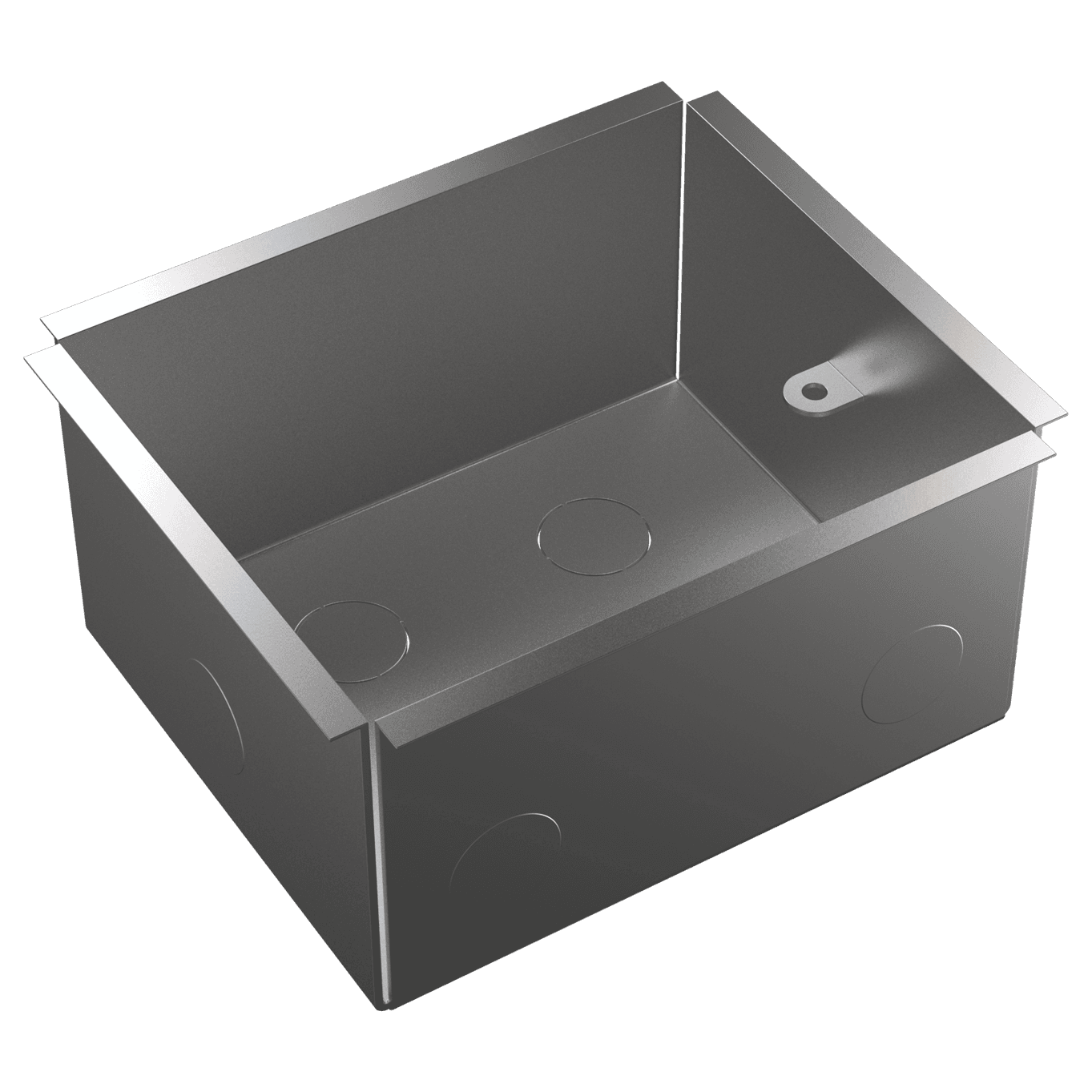 Systeme Elecrtic MultiDesk Сталь Коробка монтажная для бетонных полов для люка на 8 модулей — миниатюра 2