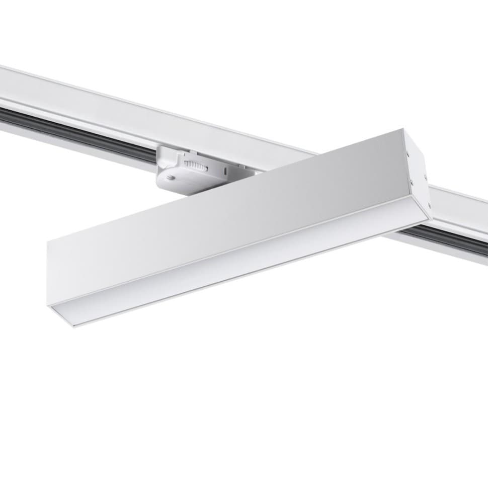 Novotech 358854 PORT NT22 белый Светильник трехфазный трековый светодиодный IP20 LED 4000K 18W 220V ITER