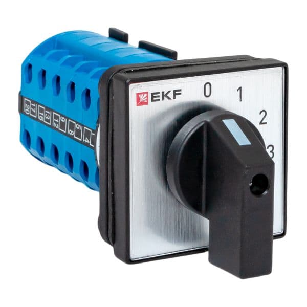 EKF Переключатель кулачковый ПК-1-103 10А 3P «0-1-2-3» IP65 — миниатюра 1