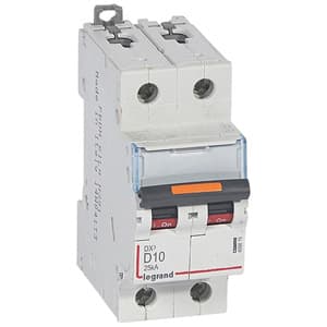 Legrand DX3 Автоматический выключатель 2P 10A (D) 25кА 409819 — миниатюра 2