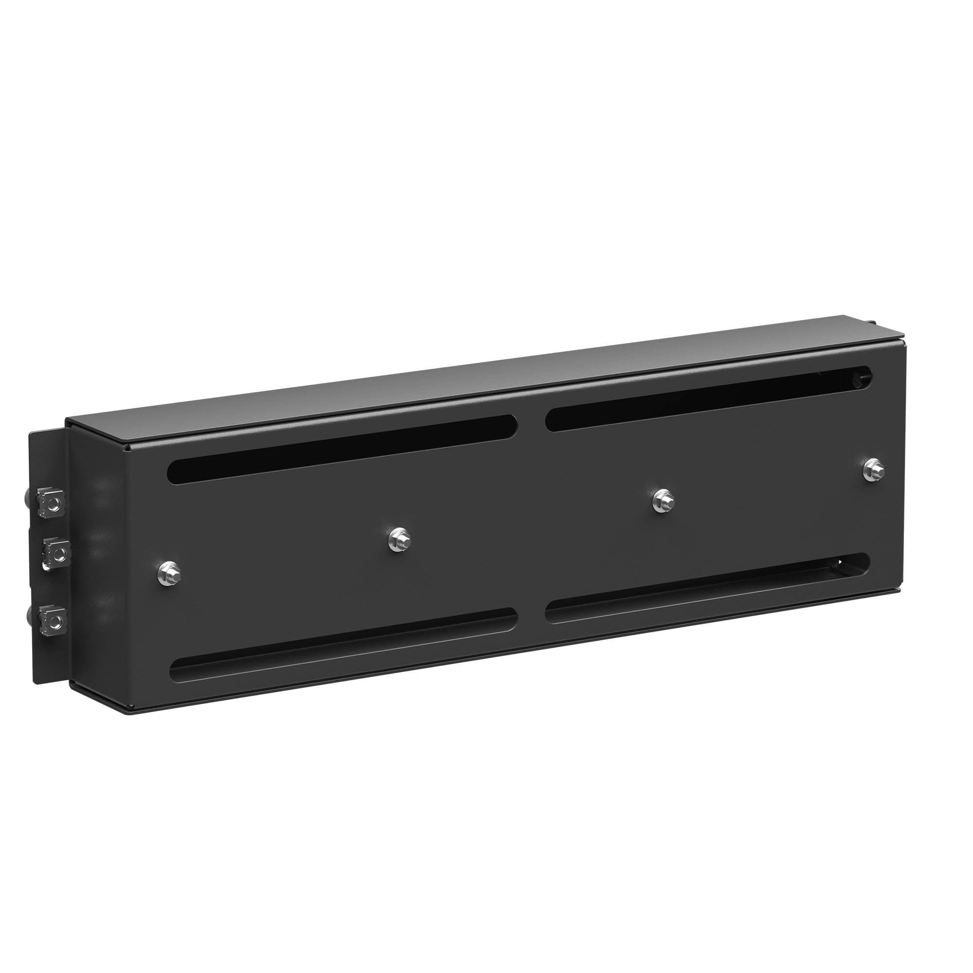 DKC Модуль 3U с DIN рейкой для 19" IT-корпусов, RAL9005 — миниатюра 3