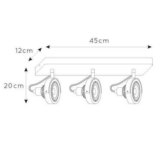 Lucide TALA LED Белый Спот 31931/36/31 — миниатюра 3
