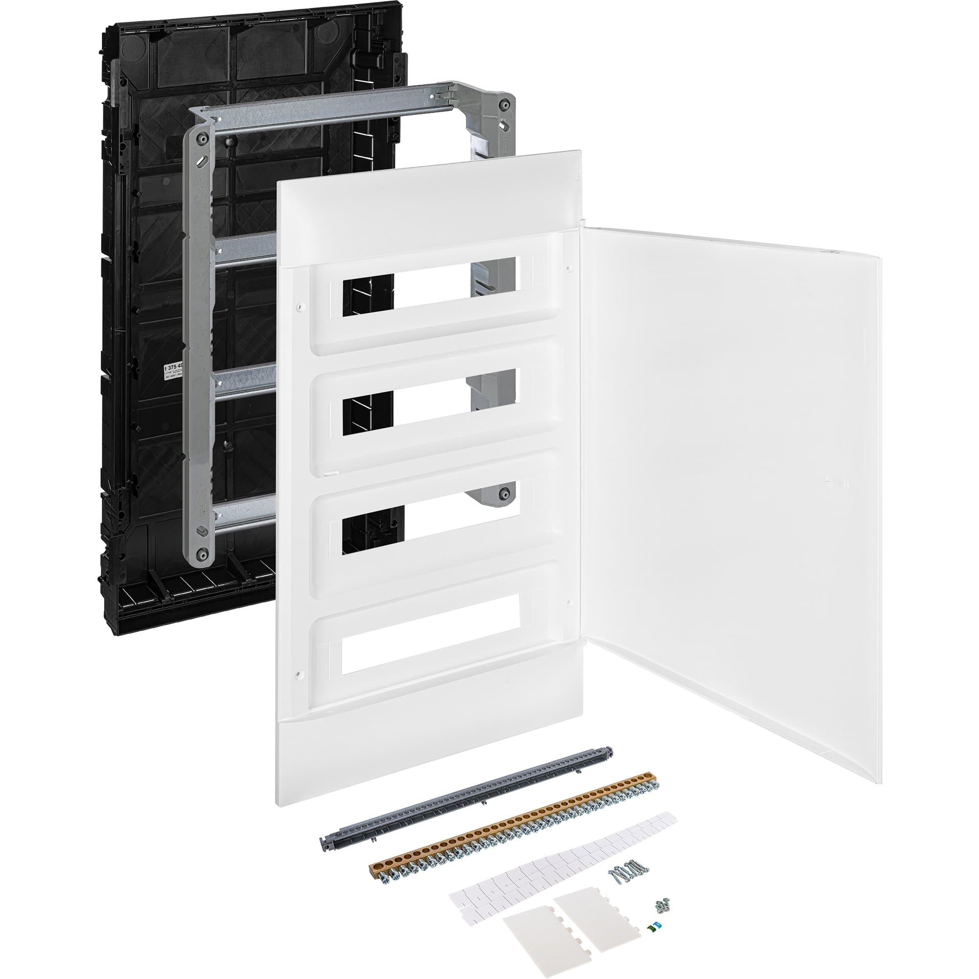 Legrand Practibox S Пластиковый щиток Встраиваемый 4X18 Белая дверь 137549 — миниатюра 6