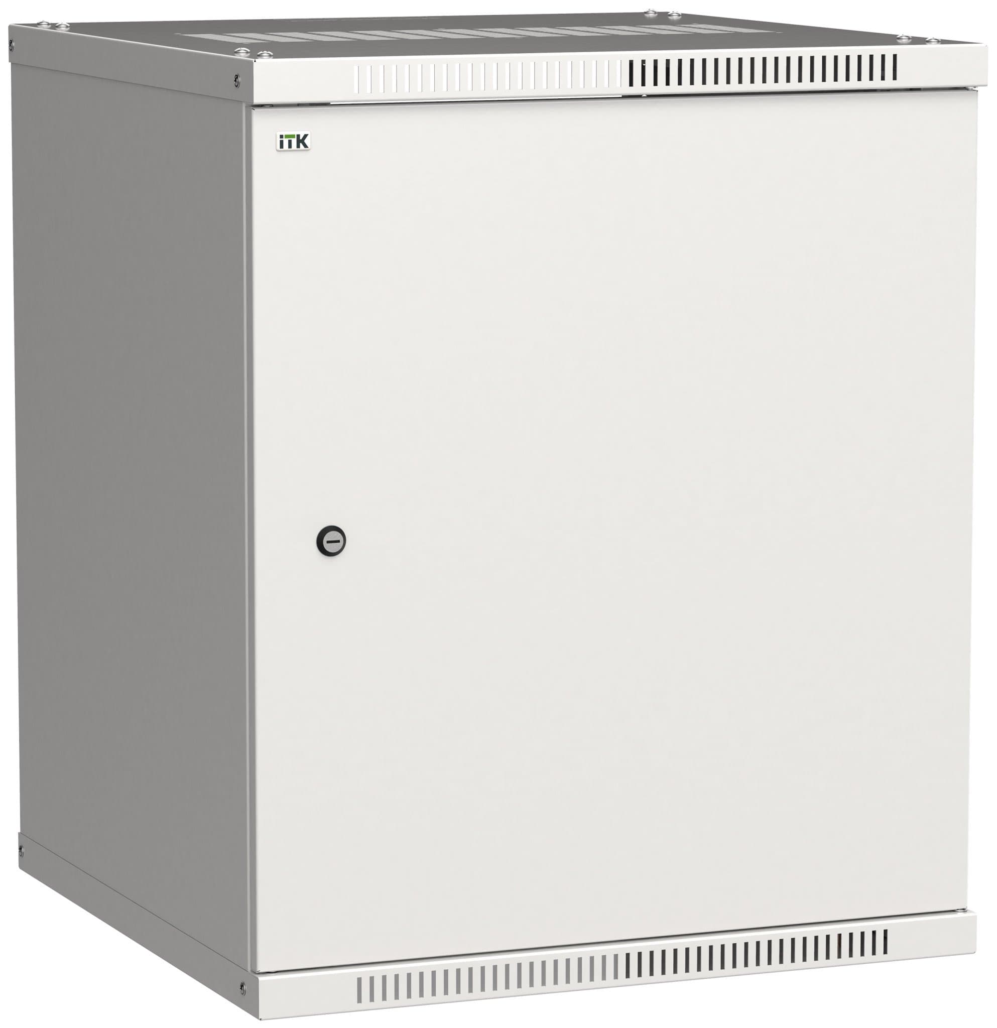 IEK LINEA WE ITK Шкаф LINEA WE 15U 600x600мм дверь, металл серый LWE3-15U66-MF — миниатюра 1