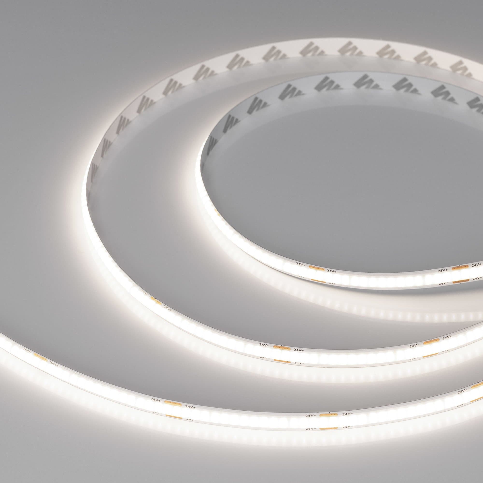 Arlight Лента COB-X320-8mm 24V White6000(8 W/m, IP20, CSP, 5m) (-) 039020 — миниатюра 2