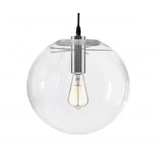 Kink Light 07563-35,21 Подвес Меркурий прозрачный ( с хромовыми креплениями)  d35 h200 E27 1*40W