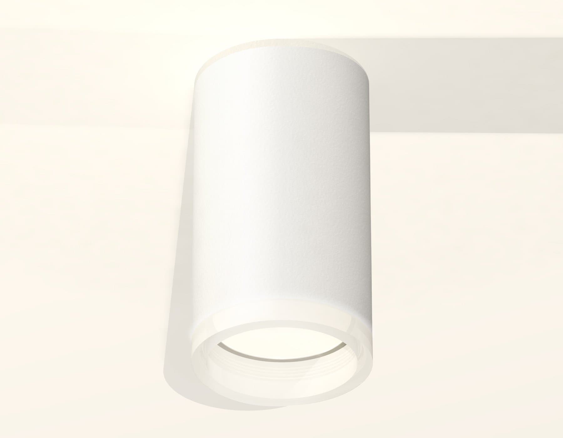 Ambrella Комплект накладного светильника XS6322040 SWH/FR белый песок/белый матовый MR16 GU5.3 (C6322, N6245) — миниатюра 2