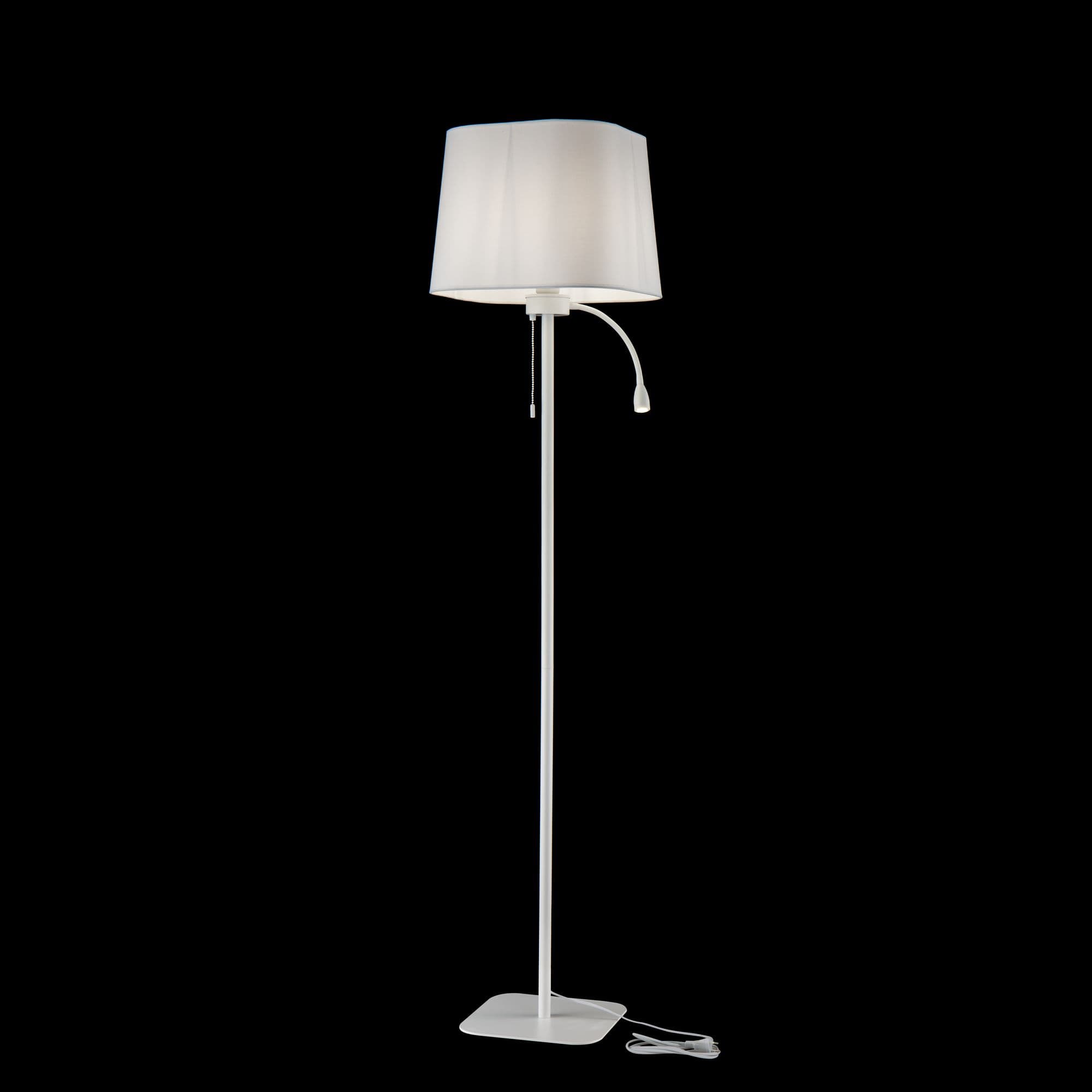 Maytoni Table & Floor Farel Белый Торшер E27 60W Z001FL-L3W-1W — миниатюра 2
