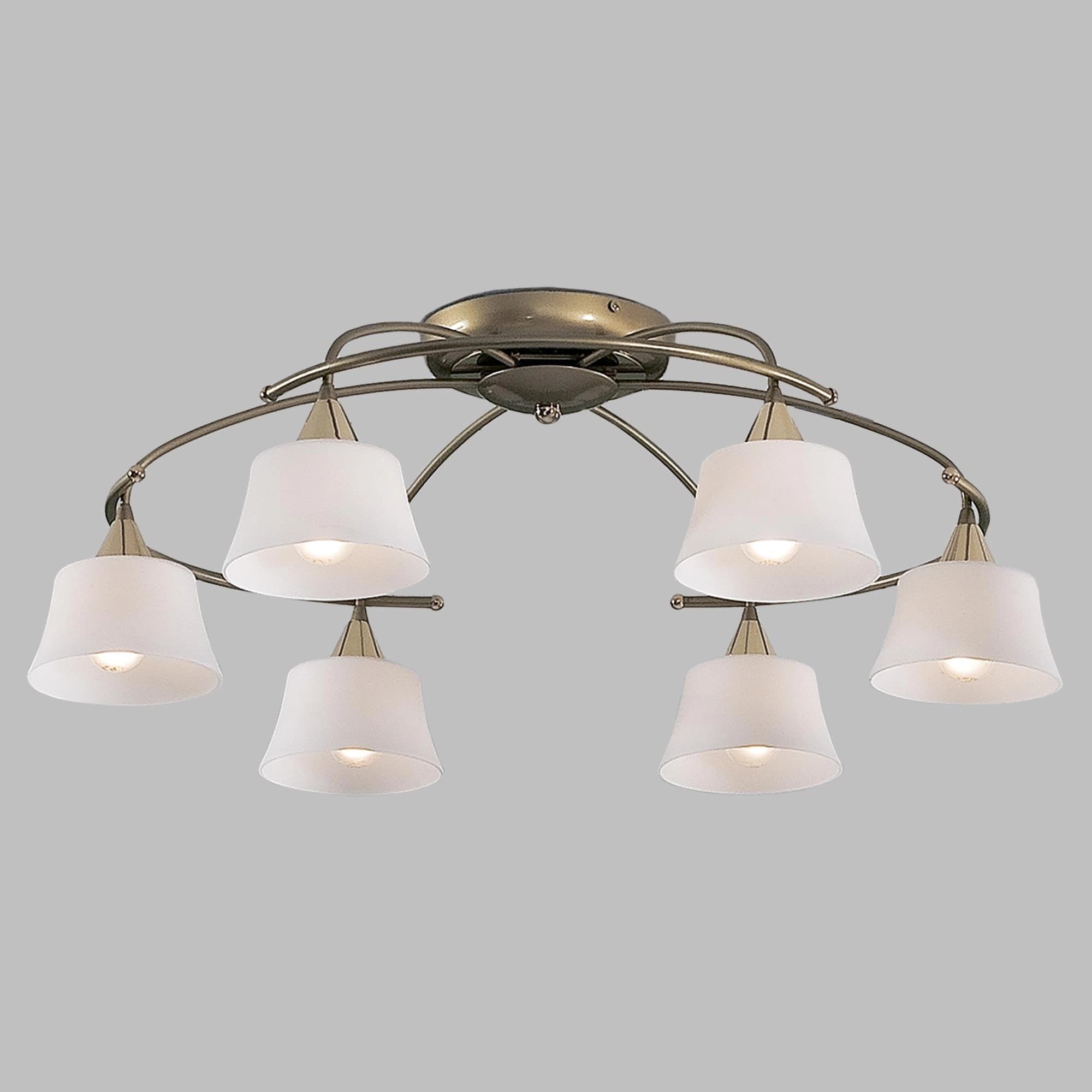 Citilux CL110162 Стелла Золото+Золот.Металлик Светильник Люстра — миниатюра 2