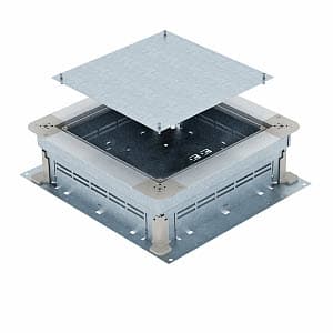 OBO Bettermann Монтажное основание UZD250-3 (h=115-170 мм) 410x367x115 мм (сталь) 7410043 — миниатюра 2