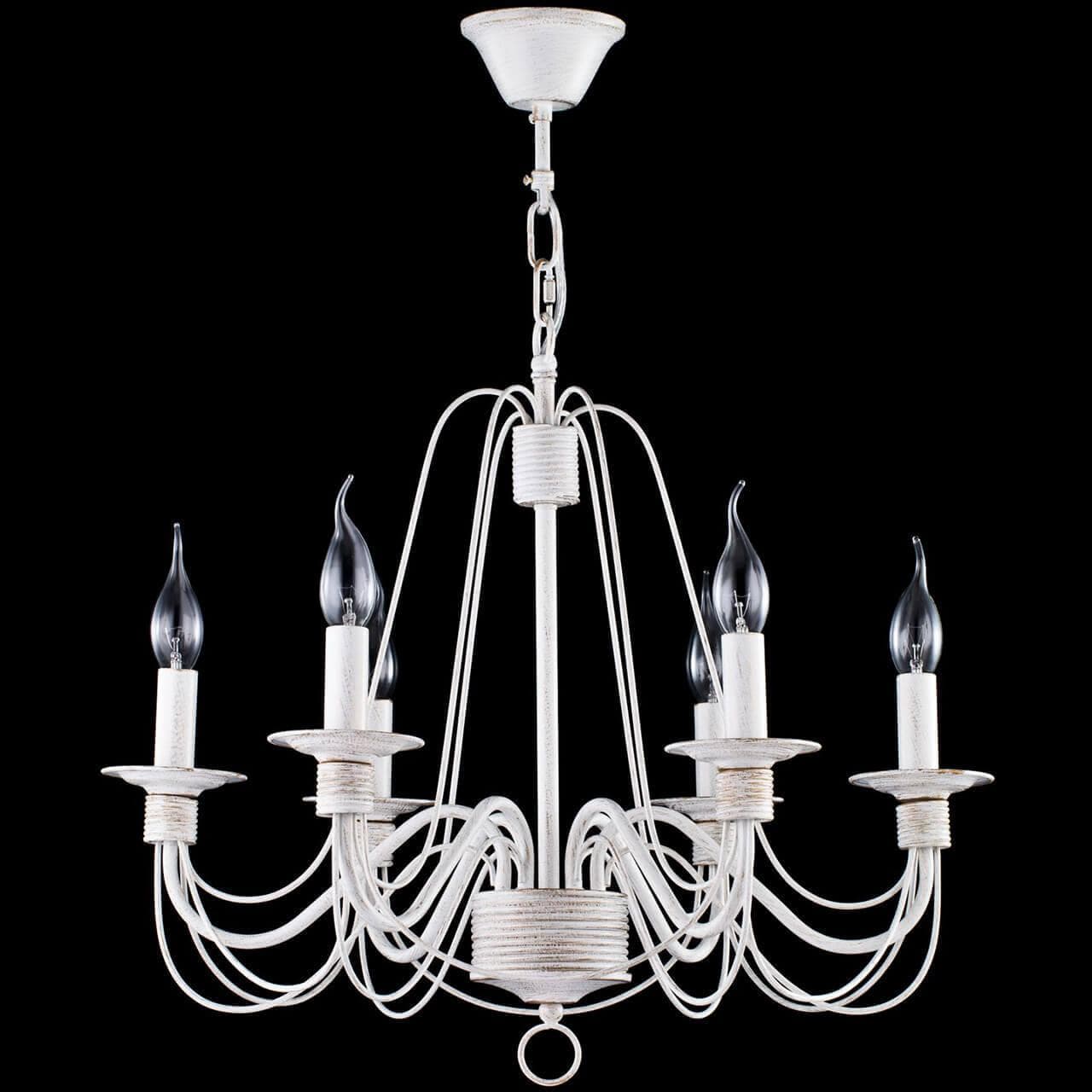 Freya Classic Velia Белый с Золотом Люстра E14 60W FR2046-PL-06-WG — миниатюра 4