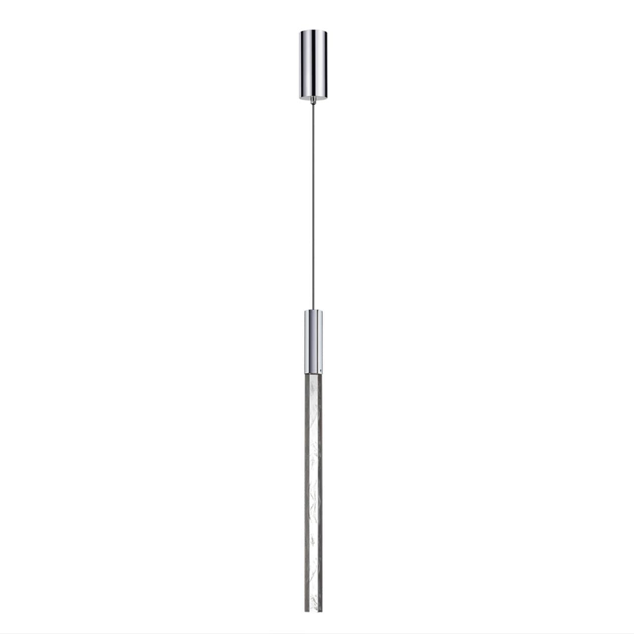 Odeon Light 6694/4L L-VISION ODL25 Подвесной светильник хром/металл/хрусталь IP20 LED 4W 240Лм 4000K ALETTA