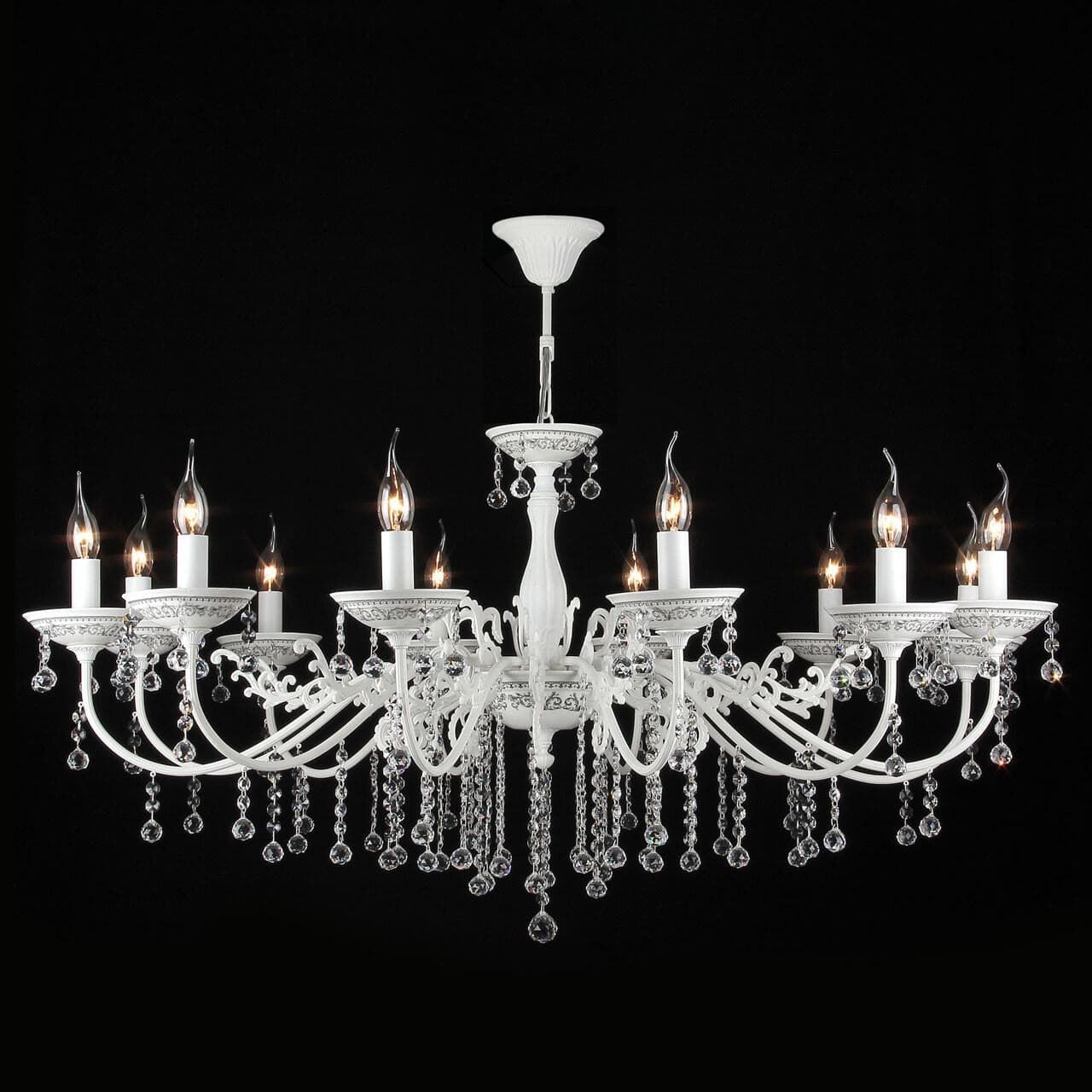 Maytoni Elegant Bellona Белый Люстра 12xE14 60W ARM386-12-W — миниатюра 6