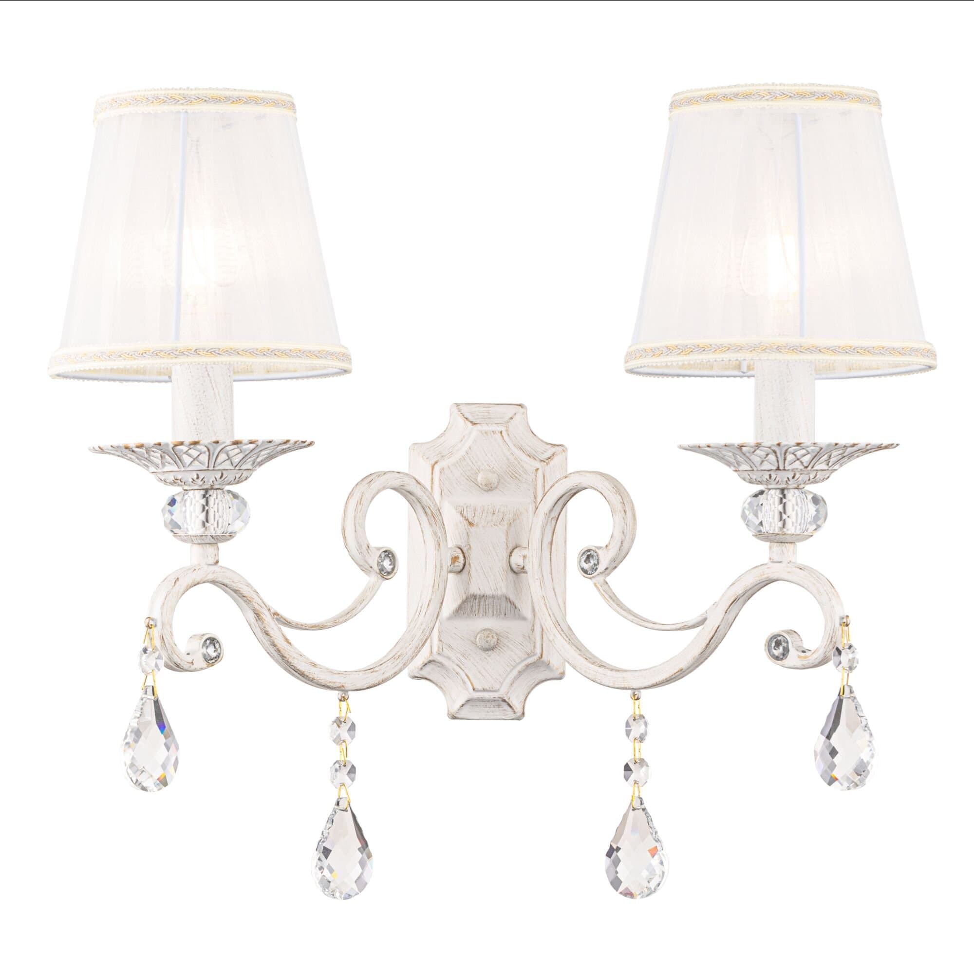 Maytoni Elegant Grace Белый с Золотом Бра 2xE14 40W ARM247-02-G — миниатюра 3