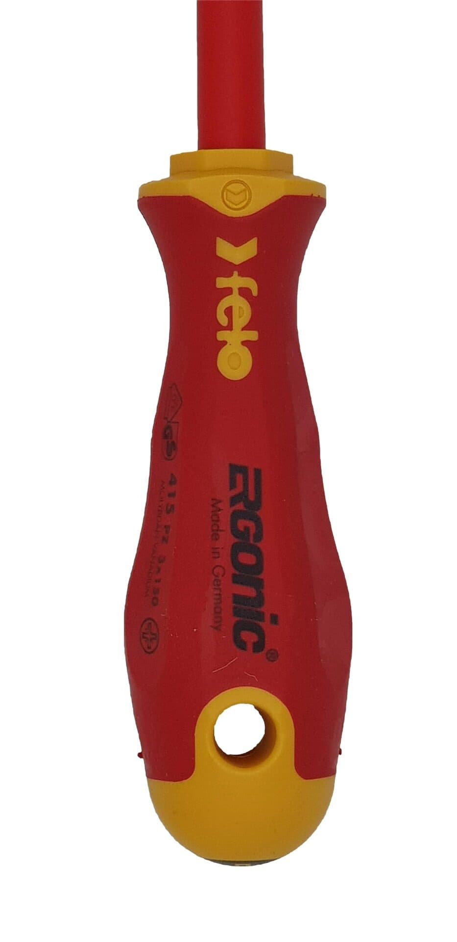 Felo Отвертка диэлектрическая Ergonic  крестовая PZ 3X150 41530490 — миниатюра 2