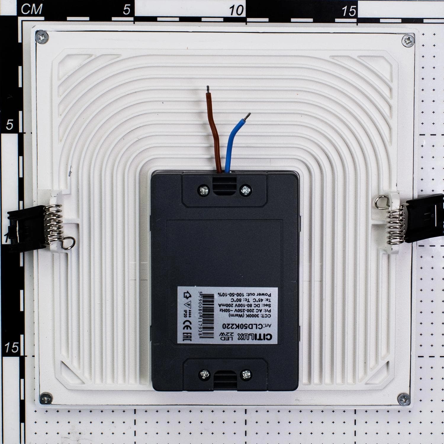 Citilux CLD50K220N Омега Белый Светильник Встр 22W*4000K — миниатюра 5