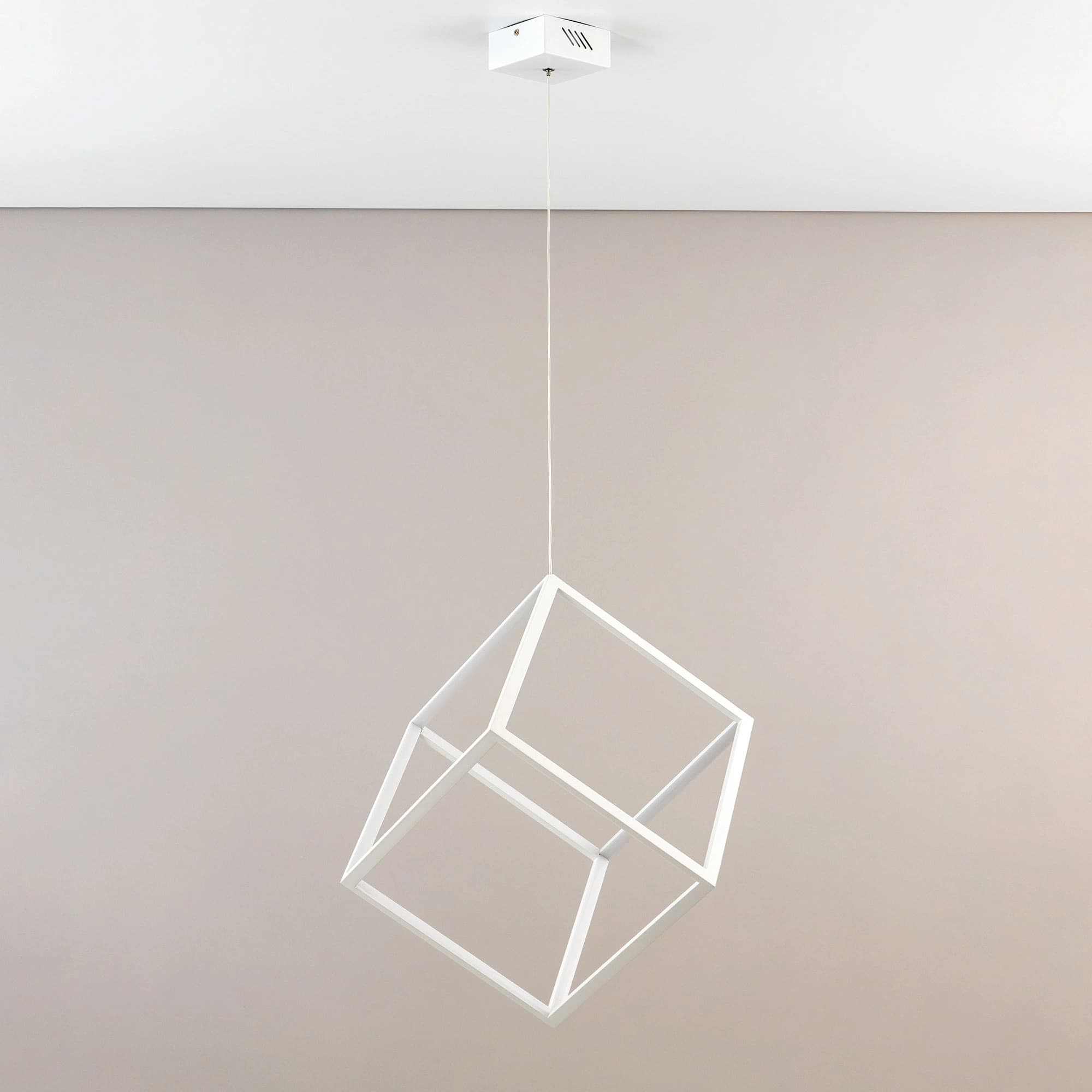 Citilux CL719300 Куб Белый Светильник Подвес, LED 40W*4000K — миниатюра 11
