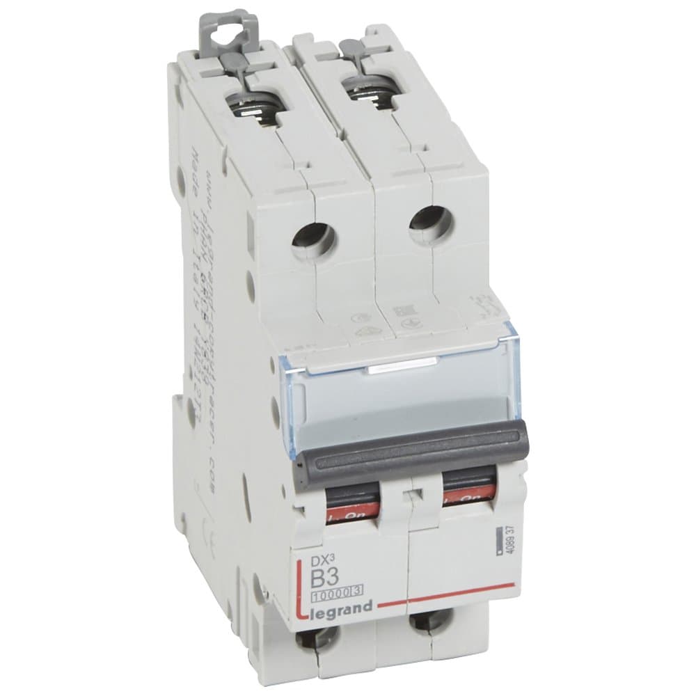 Legrand DX3 Автоматический выключатель 2P 3A (B) 10kA/16kA 408937