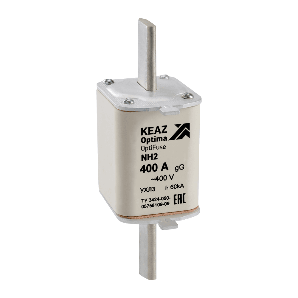 КЭАЗ Вставка плавкая OptiFuse NH2-400-400AC-0-gG-УХЛ3